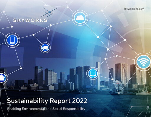 Thumbnail Skyworks Solutions
 Sustainability Report 2022