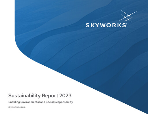 Thumbnail Skyworks Solutions
 Sustainability Report 2023