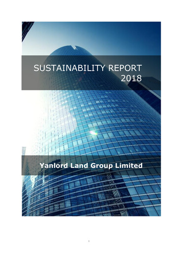 Thumbnail Yanlord Sustainability Report 2018