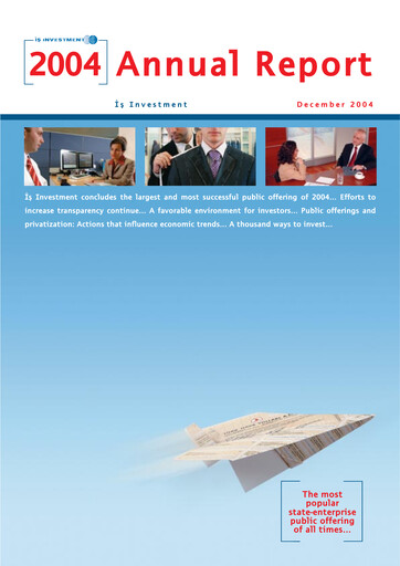 Thumbnail Is Yatirim Menkul Degerler Anonim Sirketi Annual Report 2004