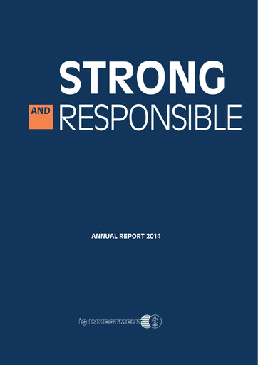 Thumbnail Is Yatirim Menkul Degerler Anonim Sirketi Annual Report 2014