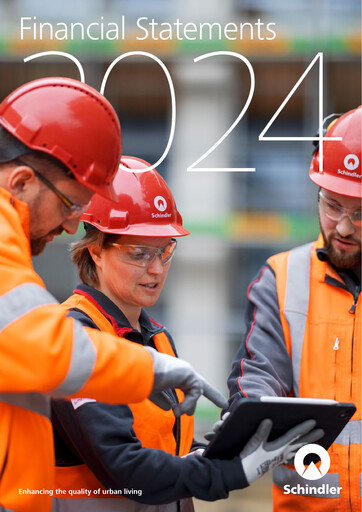 Miniature Schindler Group Bilan financier 2024