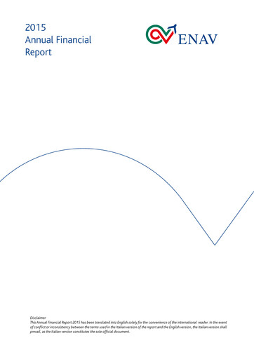 Thumbnail ENAV Annual Report 2015