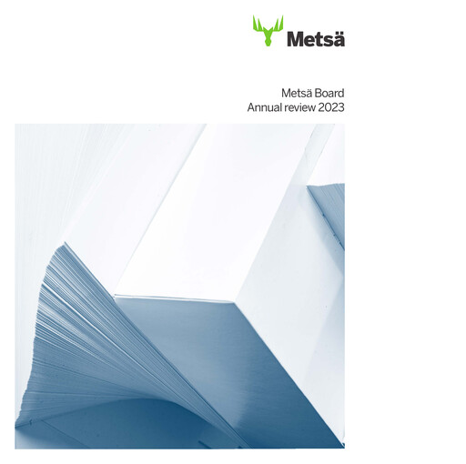 Thumbnail Metsä Board Annual Report 2023