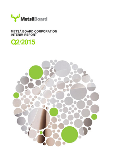 Thumbnail Metsä Board Half-year Report 2015-h1