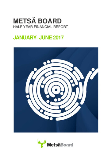 Thumbnail Metsä Board Half-year Report 2017-h1