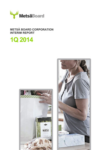 Thumbnail Metsä Board Quarterly Report 2014-q1