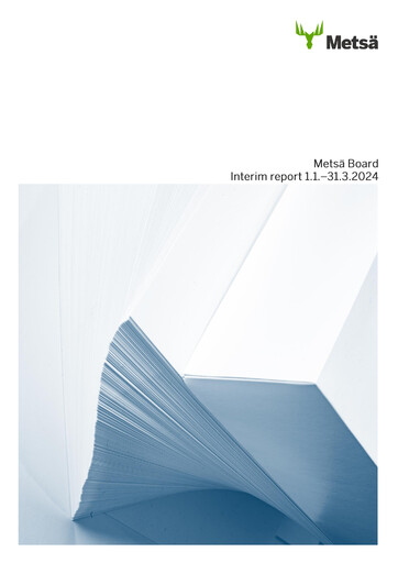 Thumbnail Metsä Board Quarterly Report 2024-q1