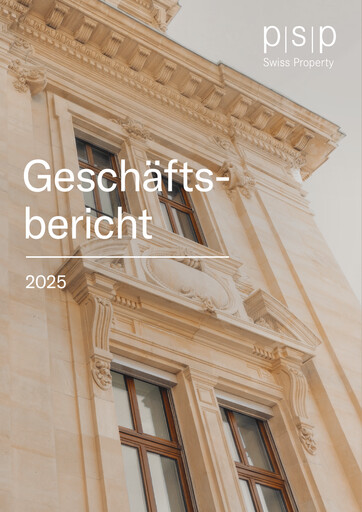 Thumbnail PSP Swiss Property Annual Report 2025