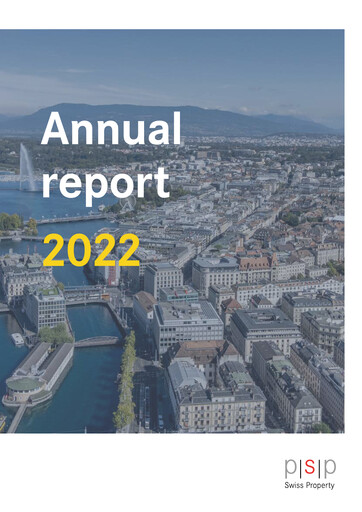Thumbnail PSP Swiss Property Annual Report 2022