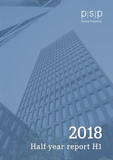 Thumbnail PSP Swiss Property Half-year Report 2018-h1