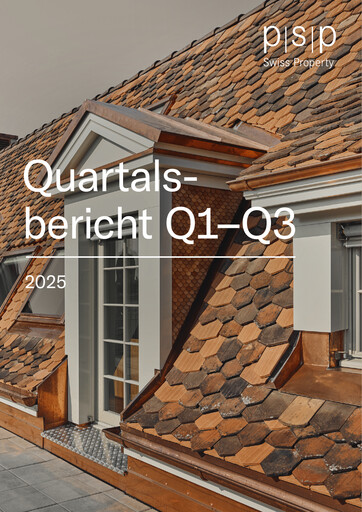 Thumbnail PSP Swiss Property Quarterly Report 2025-q3