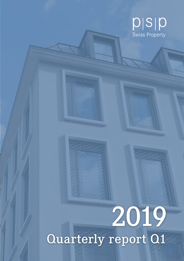 Thumbnail PSP Swiss Property Quarterly Report 2019-q1