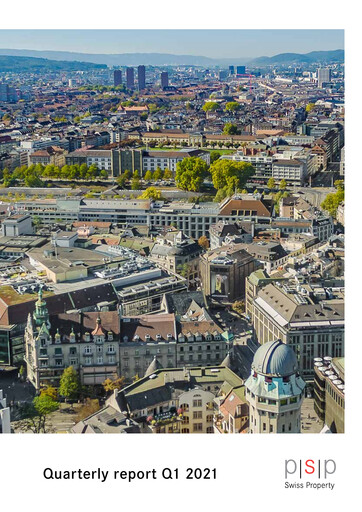 Thumbnail PSP Swiss Property Quarterly Report 2021-q1