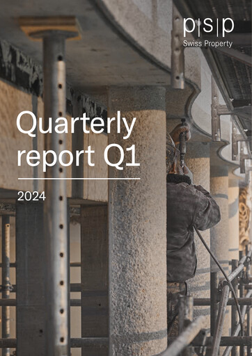 Thumbnail PSP Swiss Property Quarterly Report 2024-q1