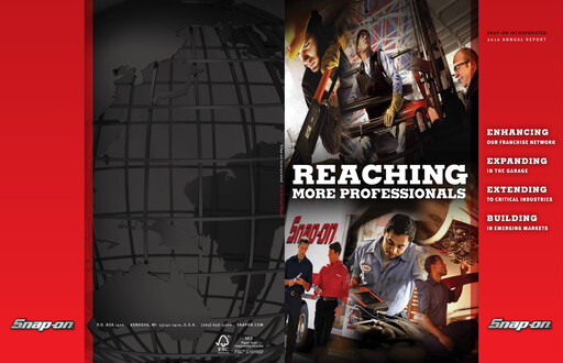 Thumbnail Snap-on Annual Report 2010