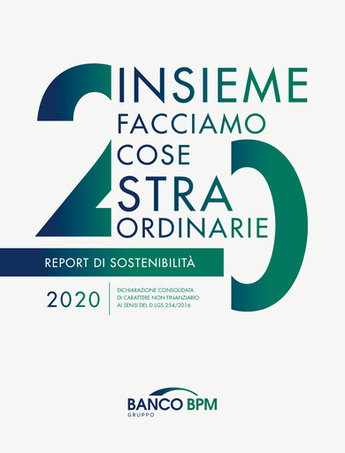 Thumbnail Banco BPM Sustainability Report 2020