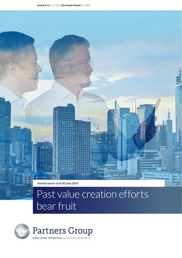 Thumbnail Partners Group Half-year Report 2016-h1