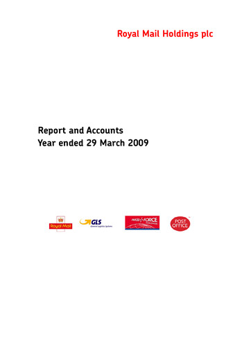 Thumbnail International Distributions Services (Royal Mail) Annual Report 2008-2009