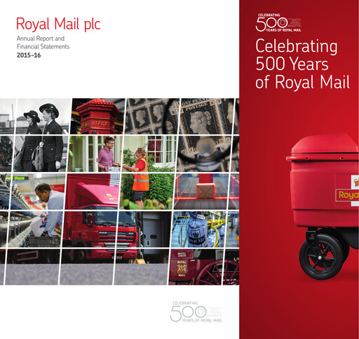 Thumbnail International Distributions Services (Royal Mail) Annual Report 2015-2016