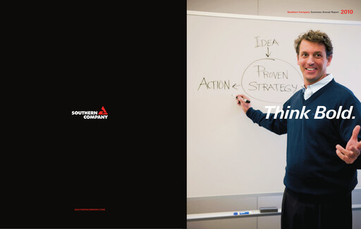 Thumbnail Southern Company Annual Report 2010