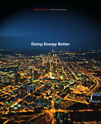 Thumbnail Southern Company Annual Report 2014