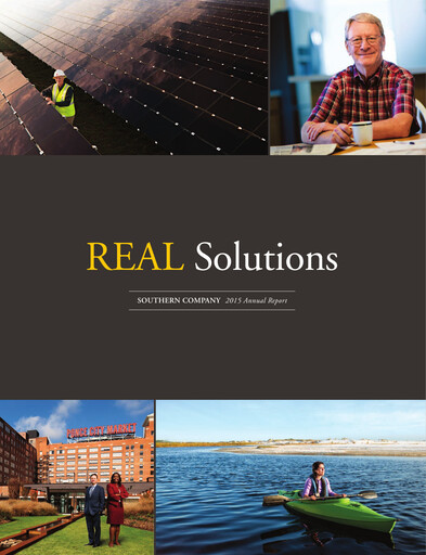 Thumbnail Southern Company Annual Report 2015