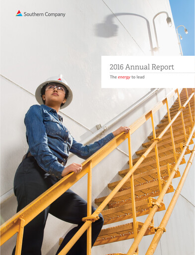 Thumbnail Southern Company Annual Report 2016