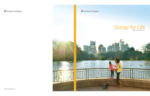 Thumbnail Southern Company Annual Report 2018