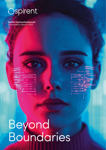 Thumbnail Spirent Sustainability Report 2024