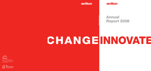 Thumbnail OC Oerlikon Annual Report 2008