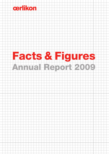 Thumbnail OC Oerlikon Annual Report 2009