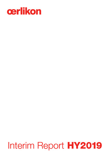 Thumbnail OC Oerlikon Half-year Report 2019