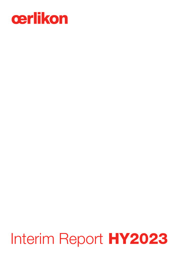 Thumbnail OC Oerlikon Half-year Report 2023