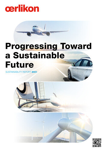 Thumbnail OC Oerlikon Sustainability Report 2021
