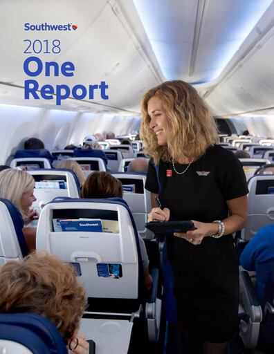 Miniature Southwest Airlines Rapport ESG 2018