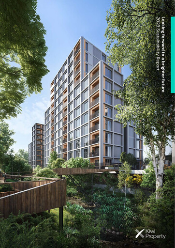 Vorschaubild Kiwi Property Nachhaltigkeitsbericht 2023