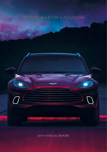 Thumbnail Aston Martin
 Annual Report 2019