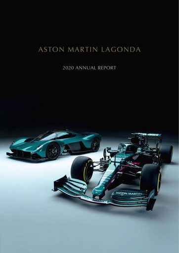 Thumbnail Aston Martin
 Annual Report 2020