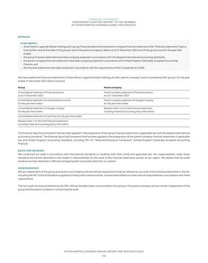 Thumbnail Aston Martin
 Financial Statement 2023