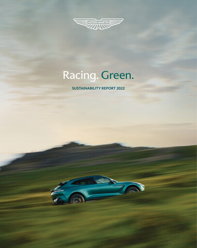 Thumbnail Aston Martin
 Sustainability Report 2022