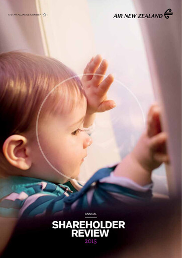 Thumbnail Air New Zealand
 Annual Report 2015