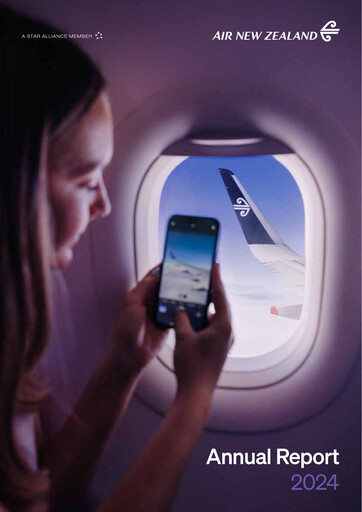 Thumbnail Air New Zealand
 Annual Report 2024