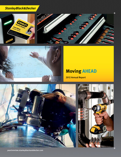 Thumbnail Stanley Black & Decker

 Annual Report 2012