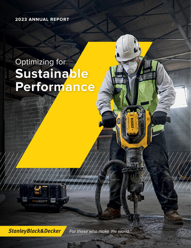 Thumbnail Stanley Black & Decker

 Annual Report 2023