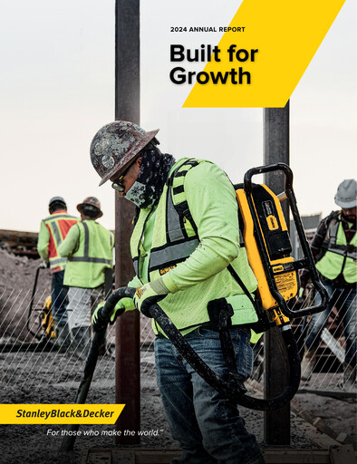 Thumbnail Stanley Black & Decker

 Annual Report 2024