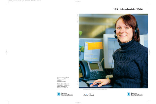 Thumbnail Luzerner Kantonalbank Annual Report 2004