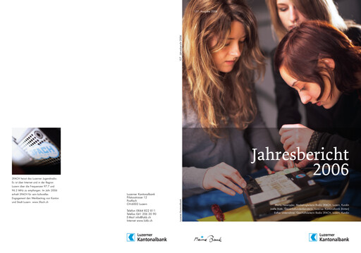 Thumbnail Luzerner Kantonalbank Annual Report 2006