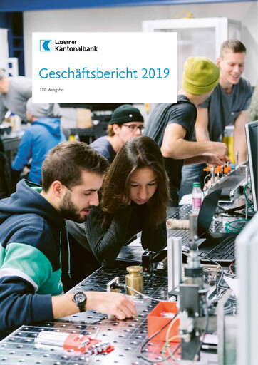 Thumbnail Luzerner Kantonalbank Annual Report 2019