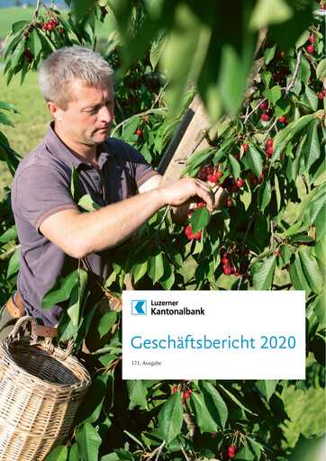 Thumbnail Luzerner Kantonalbank Annual Report 2020